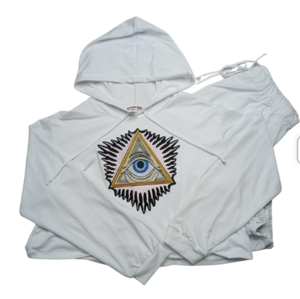 Crop top Jogger 2 piece set